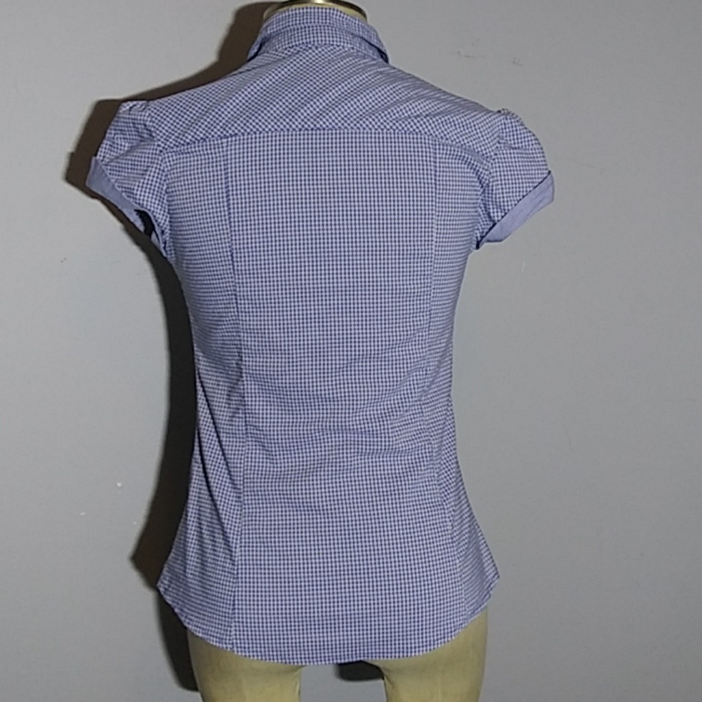 Checkered blouse Small - Picture 4 of 7
